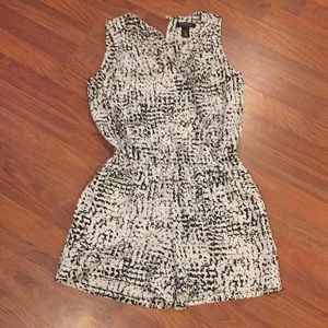 Black and White romper